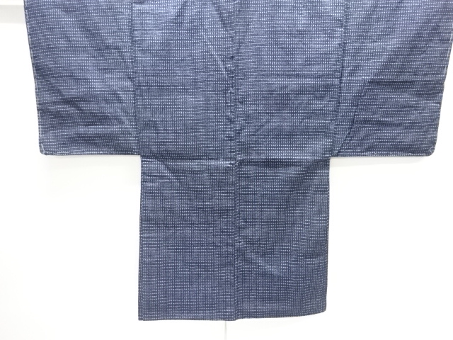 JAPANESE KIMONO / ANTIQUE MENS HAORI / COTTON / ABSTRACT